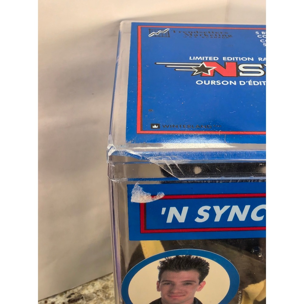 Vintage 2000 *NSYNC With You Limited Ed Rare Bear Lot Justin JC Joey Lance - Picture 10 of 16